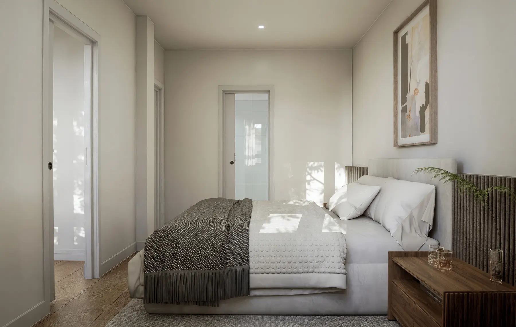 Dormitorio principal con baño en suite
